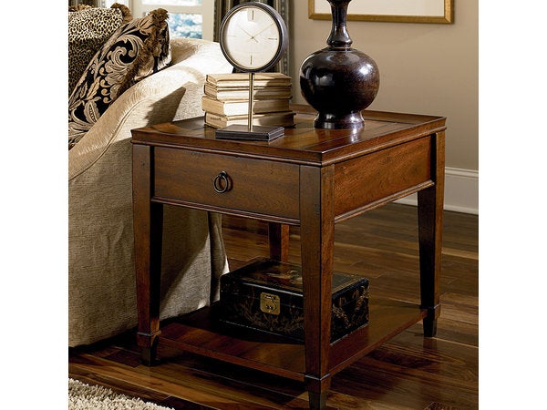 Sunset Valley Rectangular Drawer End Table