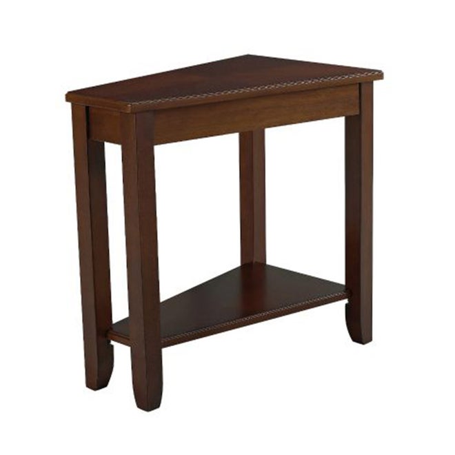 Chairsides Wedge Chairside Table - Cherry