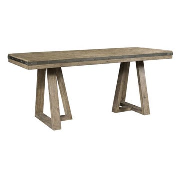 Plank Road Kimler Counter Height Table Stone Finish
