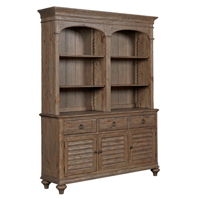 Weatherford Hastings Open Hutch and Buffet